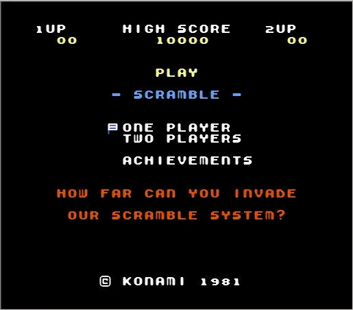 Scramble Konami Cartucho de Jogo para Nes fc Console - Image 4