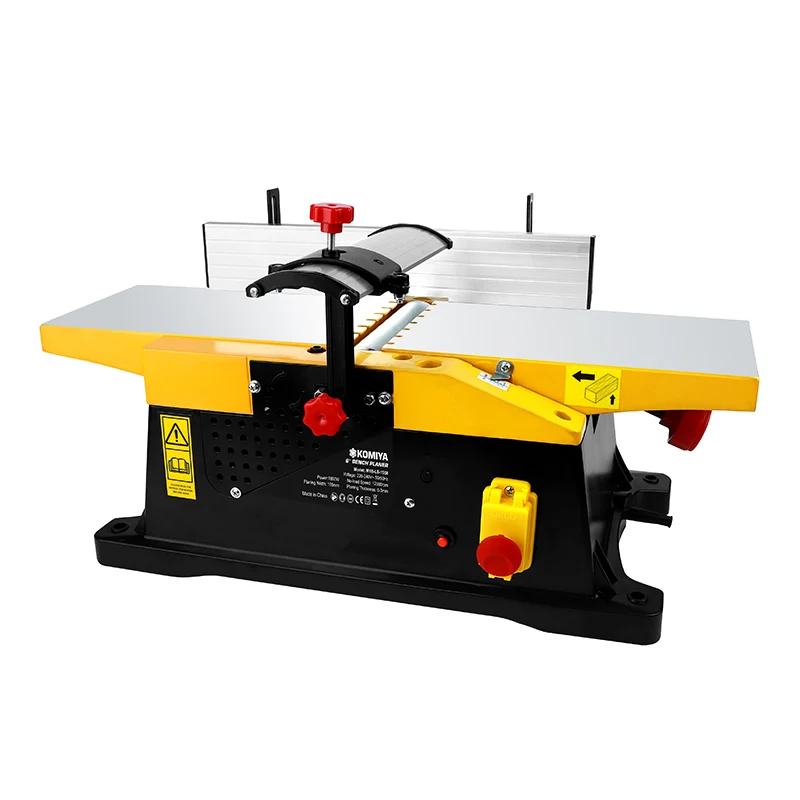 KOMIYA 1800W Electric Wood Thicknesser Planer Multifunctional For Woodworking Wood Jointer