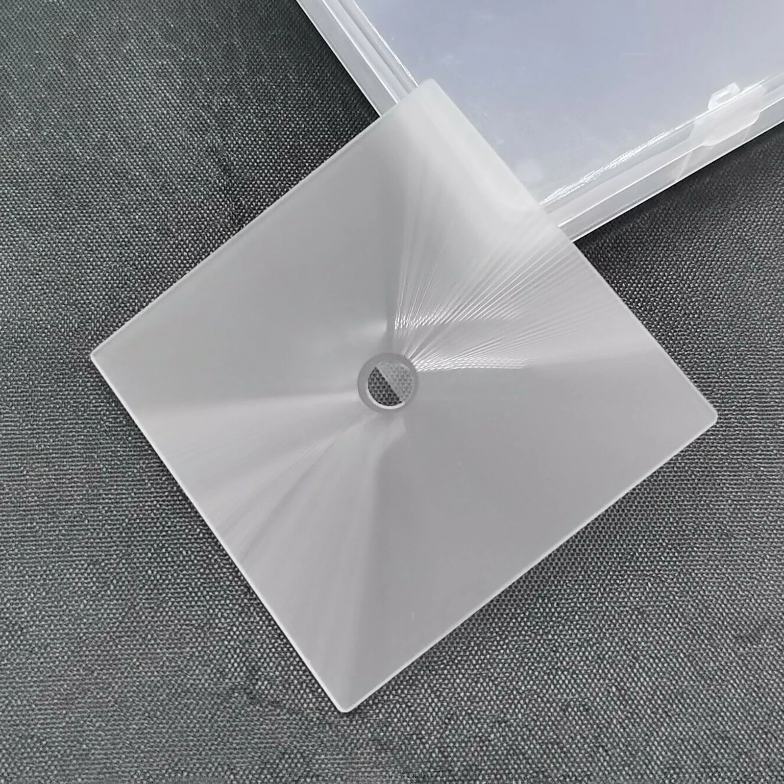 Schermo Di Messa A Fuoco Fresnel Immagine Divisa Di Ricambio Per Yashica 635 Yashica-D Con Scatola Di Protezione In Plastica