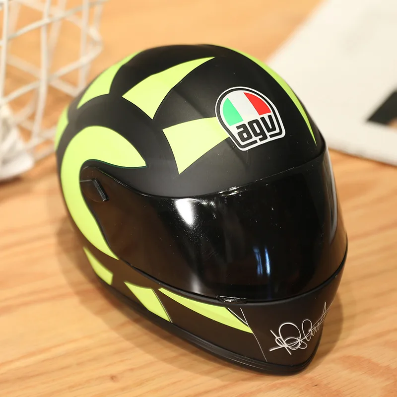 thumbnail image 1 of Oso de carreras creativo y genial, juguete de peluche, casco de motocicleta, chaqueta, oso, muñeco de peluche suave, accesorios para traje, regalos para niños y novios, 1 of 5