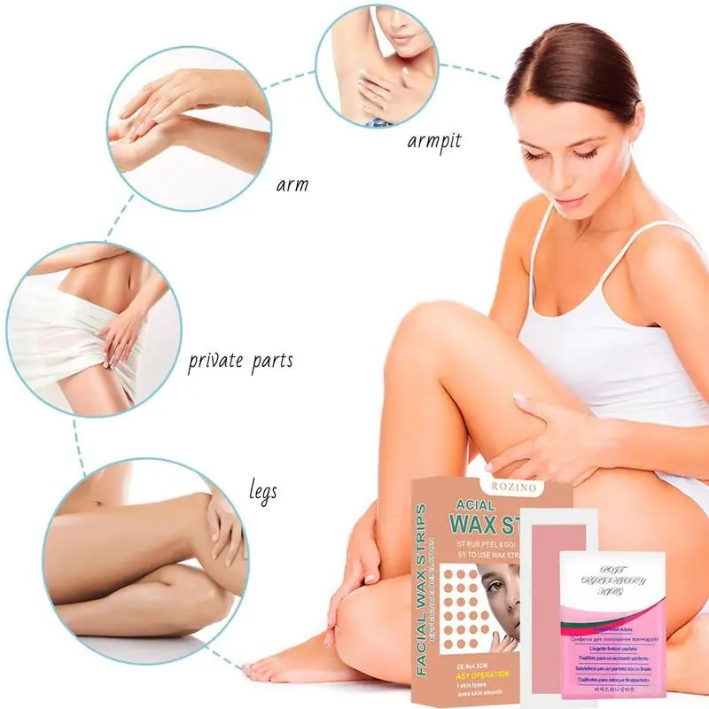 Рисунок 4 - Восковые полоски для лица