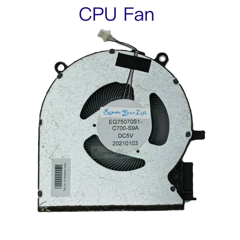 Laptop Cpu Gpu Ventilador Ventiladores Refrigeradores do Computador hp Victus 16-d 16-d0185 16-e 16-e0011ns Tpn-q263 Tpn-q264 M75722 M75722 - Imagem 6