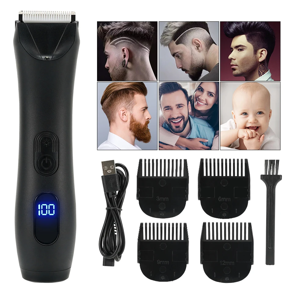 Men's Hair Removal Intimate Areas Places Part Haircut Rasor Wet Dry