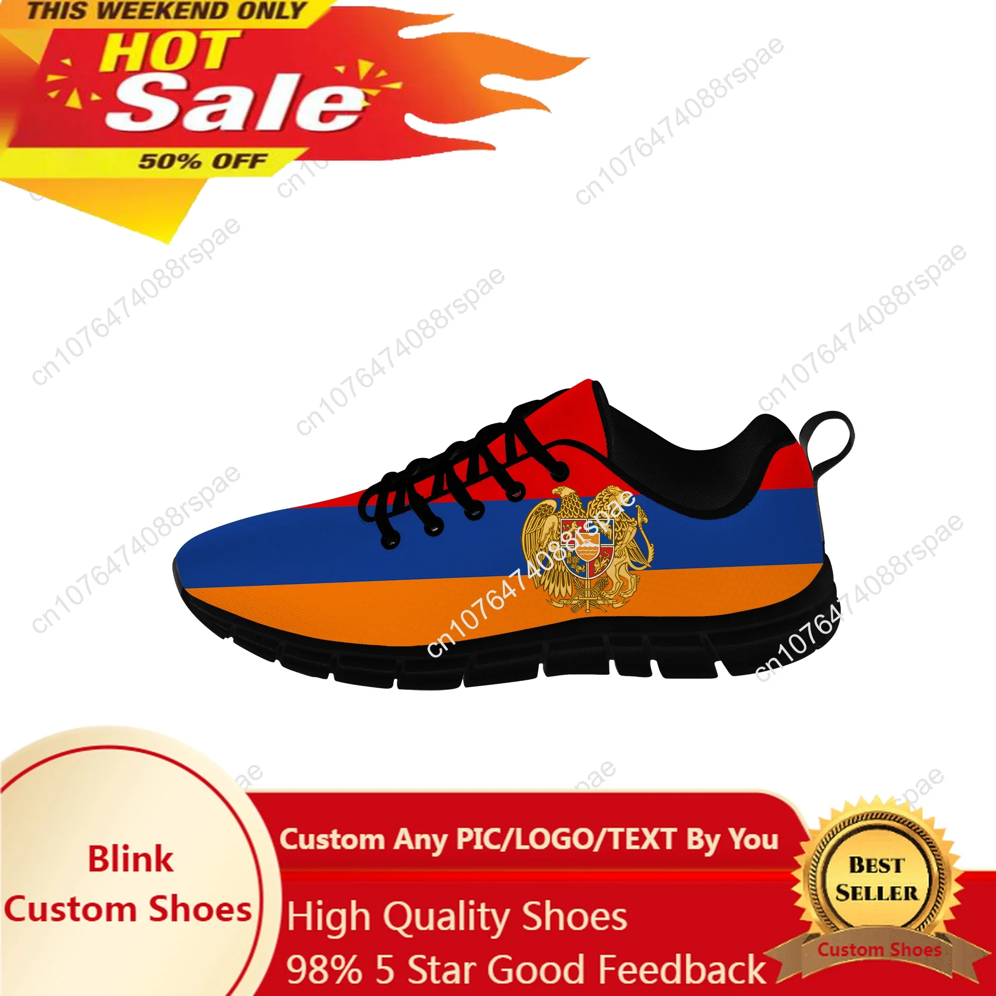 

Armenia Flag Low Top Sneakers Mens Womens Teenager Casual Shoes Canvas Running 3D Printed Shoes Breathable Lightweight shoe