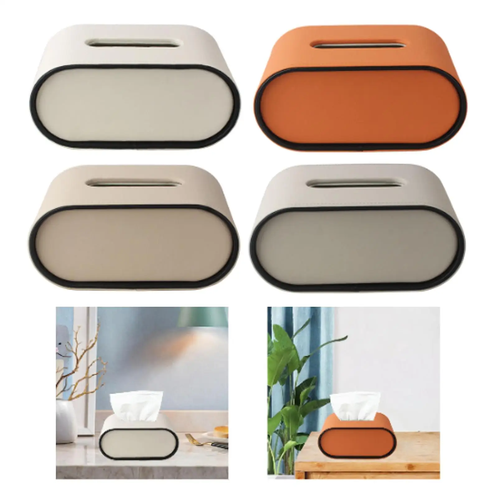 PU Leather Tissue Box Cover Decorative Organizer Tissue Box Holder Home Decor Multipurpose Tissue Holder for Car Toilet Paper PU Leather Tissue Box Cover Decorative Organizer Tissue Box Holder Home Decor Multipurpose Tissue Holder for Car Toilet Paper