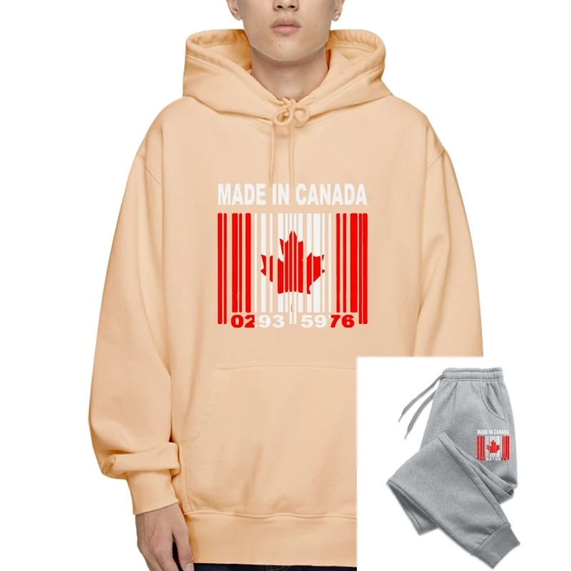 

MADE IN CANADA Canadian Toronto Montreal Flag CUSTOM BARCODE NUMBERS T-Sweatshirt Hoodies Y83 harajuku Summer 2020 Sweatshirt Ho
