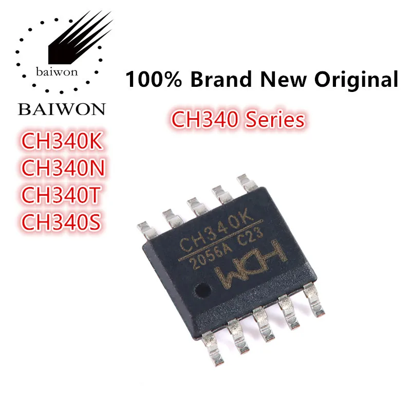 100-New-Original-CH341B-Series-CH341A-CH341B-CH341F-CH341T-USB-To ...