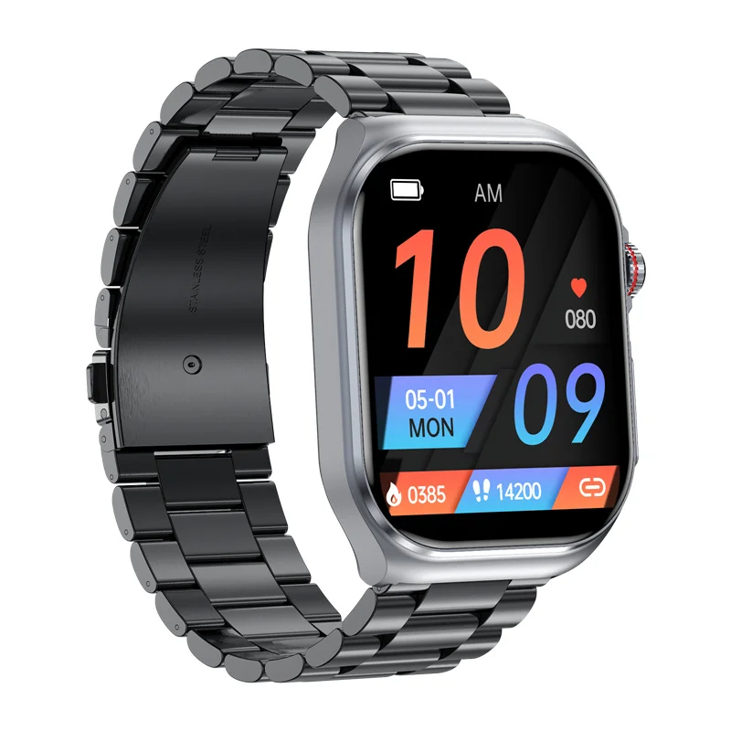 ET585 Smart Watch 2.04inch Amoled Screen ECG Monitoring Bluetooth Call