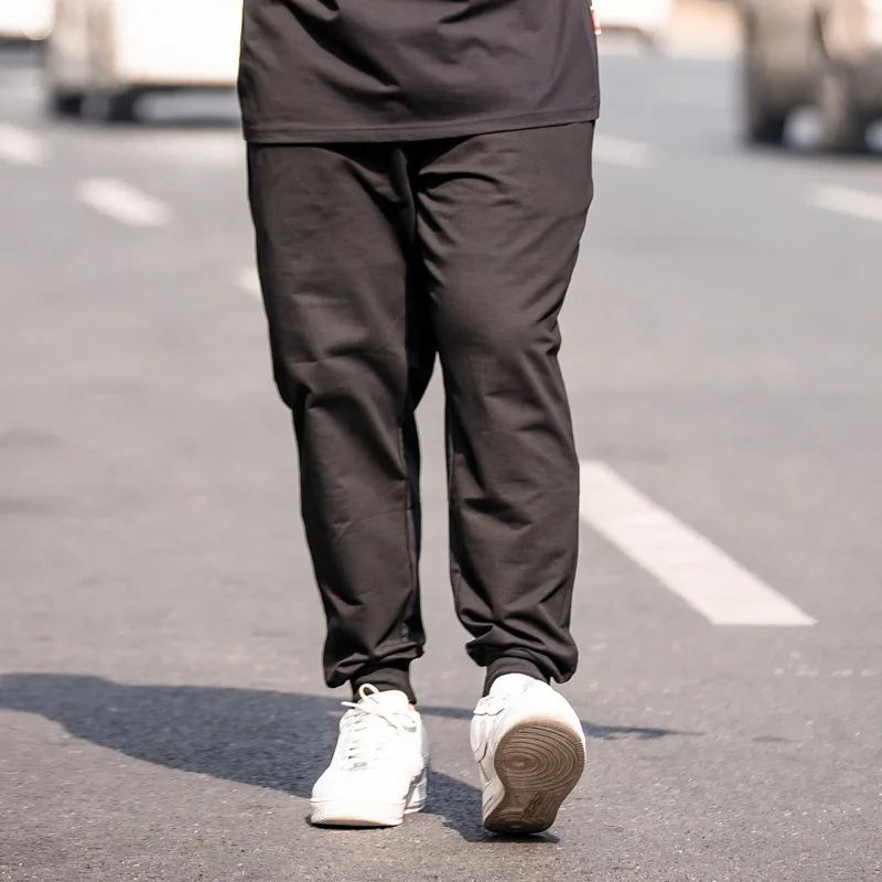 Mens 10XL Joggers Pants Summer Streetwear Oversized Black Loose Fit Casual Trousers Plus Size Baggy Sweatpants Male Clothing