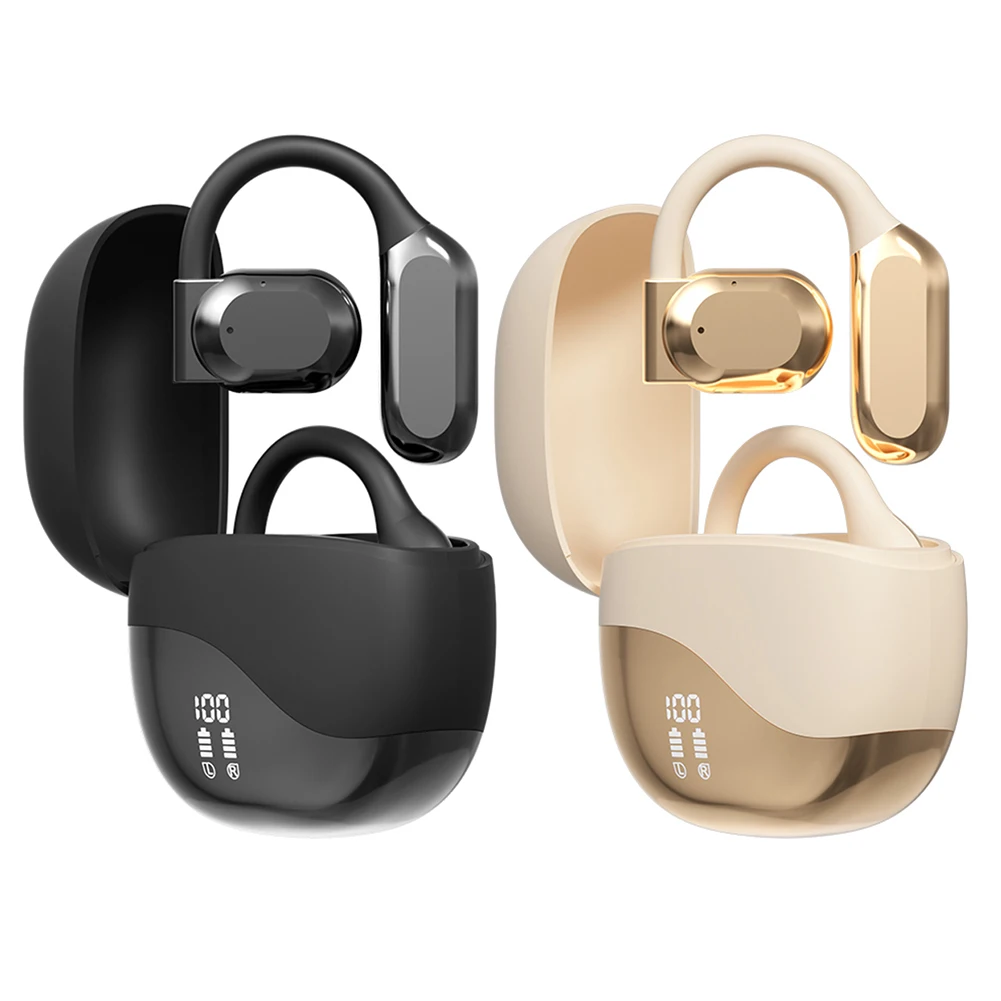 M62 Bluetooth 5.4 Translation Headphones Stereo True Wireless Single Earbuds In Ear Handsfree Headset Ear Hook for Mobile Phone 2
