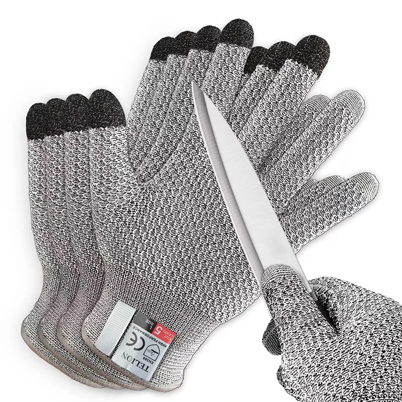 Anti-Cut Touchscreen Kitchen Gloves 1