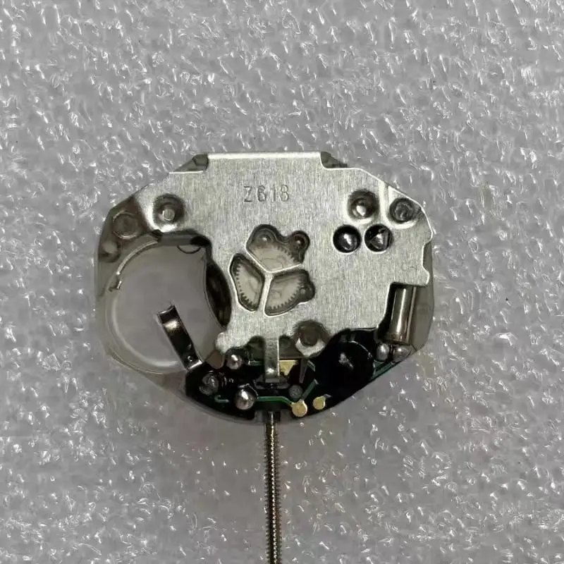 고품질 Z618 쿼츠 무브먼트 1개 3핸즈 논캘린더 시계 무브먼트 내구성 DIY 손목시계 제작 수리 부품