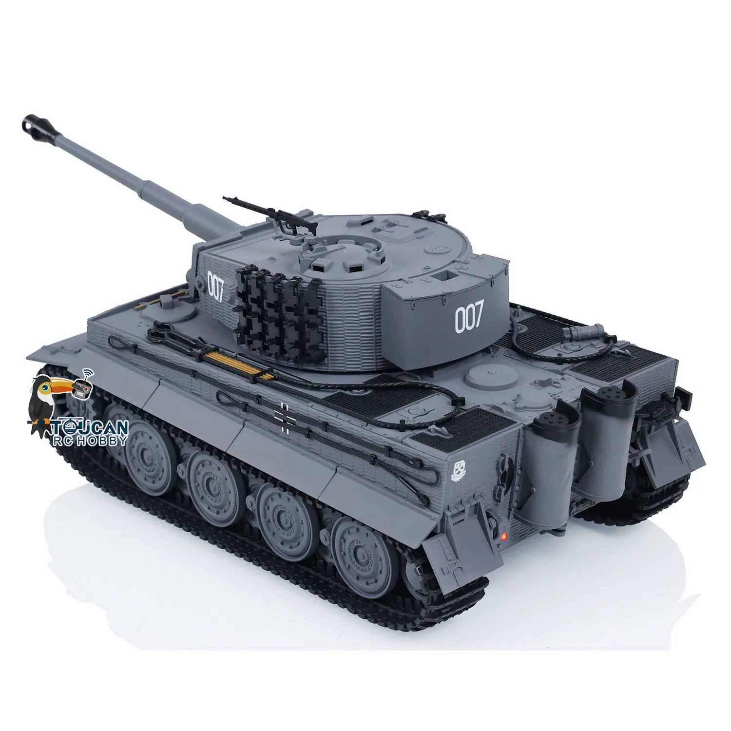 RC 1/24 Battle Tank Tiger I Model Taigen Remote Control Infrared Combat Military Tanks Mini Cars Vehicle RC Toy TH23571 4