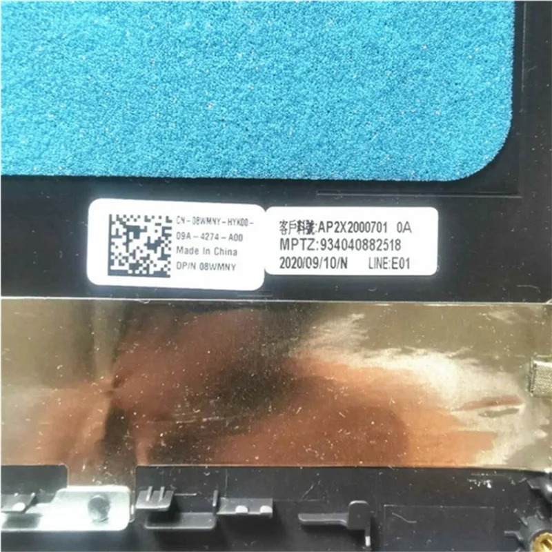 Substituição Lcd Tampa Traseira para Dell Vostro 15 3500 3501 0m5p5n Inspiron 3501 3505 08wmny Original - Imagem 6