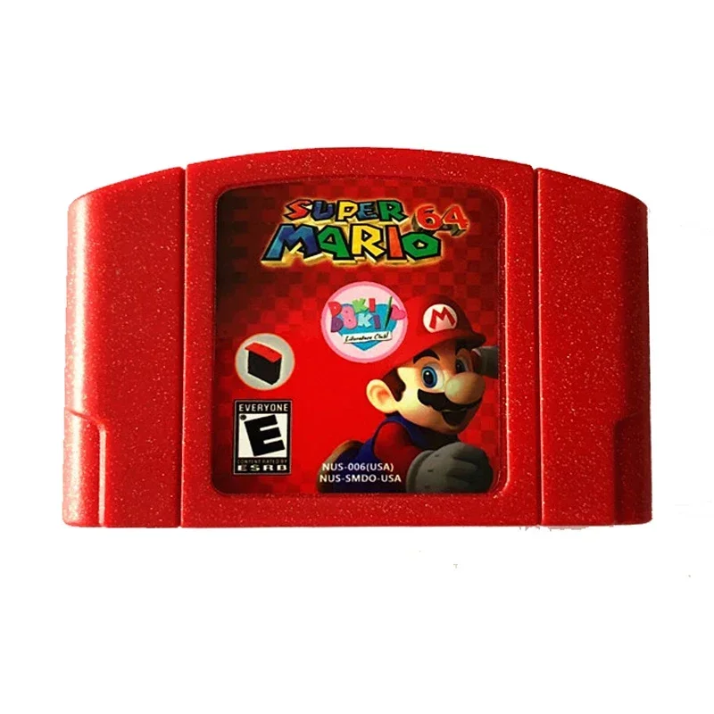 

Super Mario 64 Collection N64 Game Card Series American Version Japanese Cartoon Card Boutique Toys and Gifts