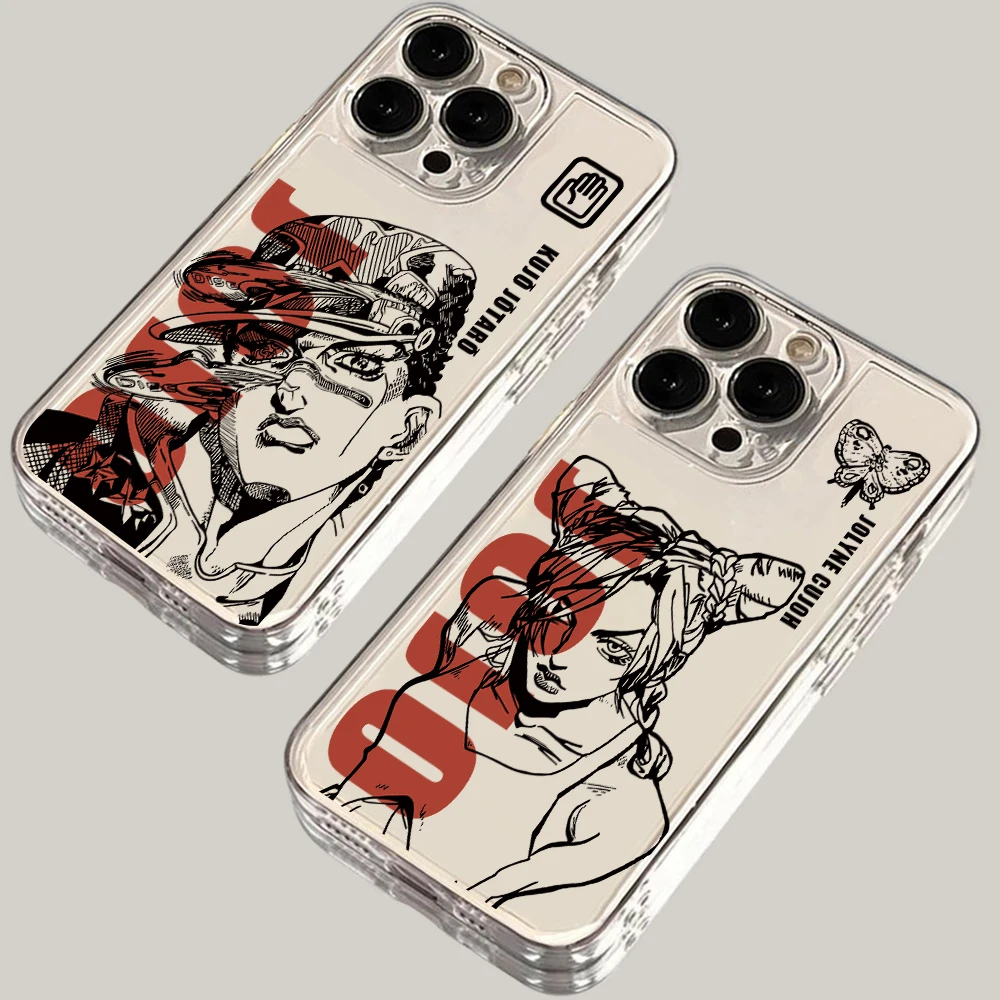 JoJo Bizarre Adventure Soft TPU Transparent Phone Case