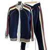 Men's Clothing Spring and Autumn high quality Trendy All-match Fashion Color Matching Cardigan Collar Casual suit Two-piece Set 5