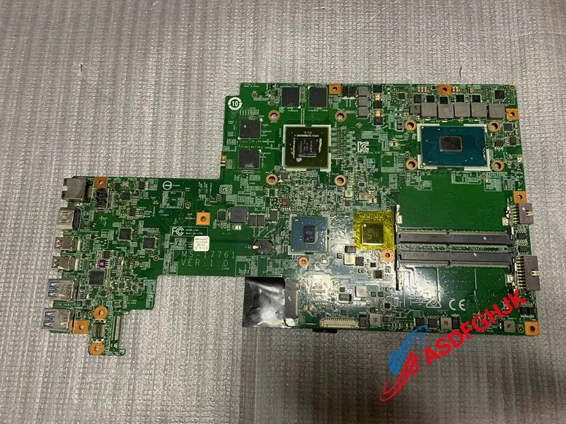 

Original MS-1776 MS-17761 FOR MSI GS72 LAPTOP MOTHERBOARD WITH I7-6700HQ AND GTX960M Fully Tested
