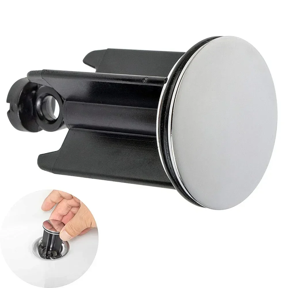 Wash Basin Plugs 1/2 PCS Universal Copper Cover Sink Bathroom 40mm Pop-Up Plug Replacement Drain Plug Bathroom Faucet Fixture bathroom sink plug washbasin drain plug basin drain stopper bathroom sink stopper