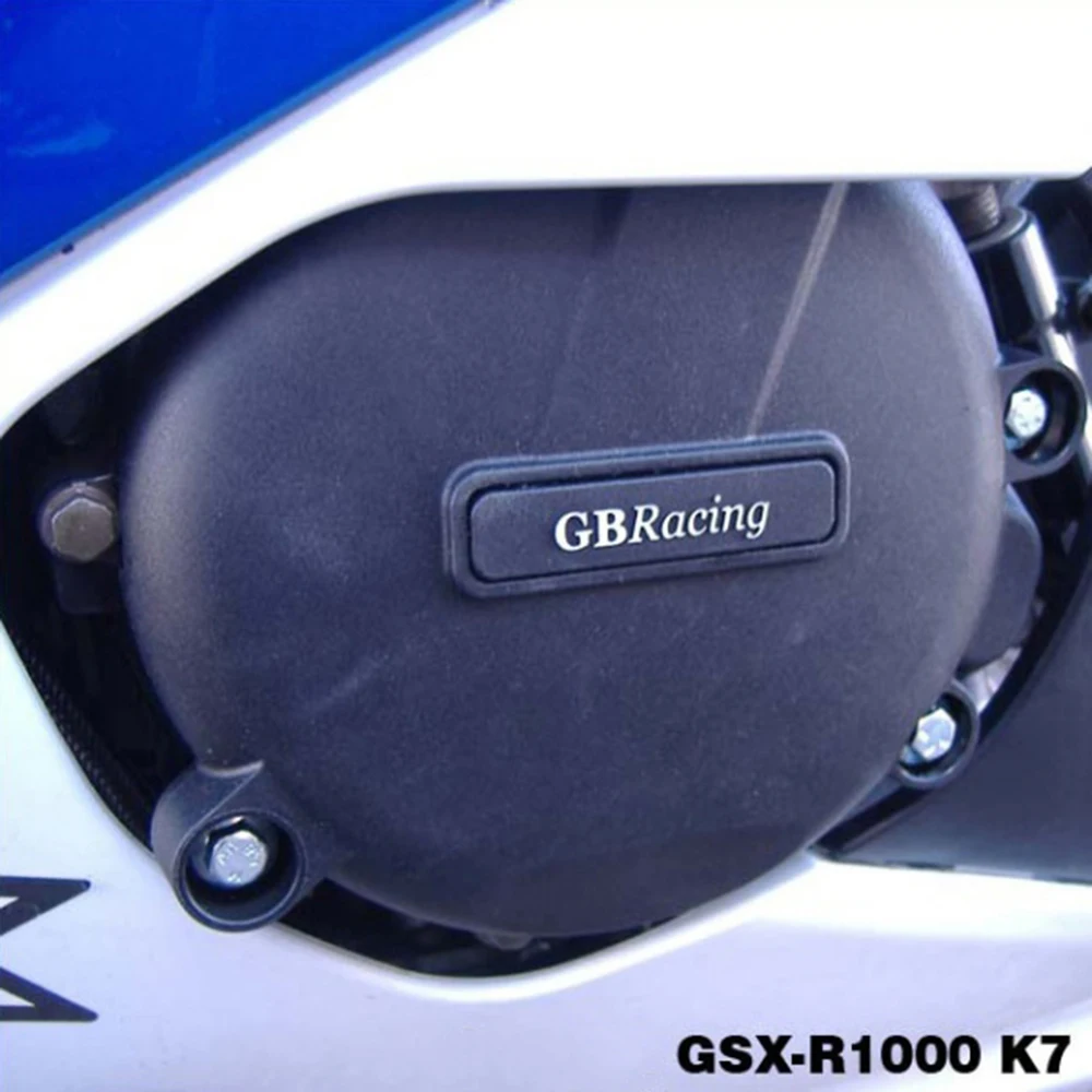GB Racing GSXR1000 2005 to 2008 Motorcycle Engine Protect Cover For SUZUKI Body & Frames Clutch Pulse Protection Cover Parts