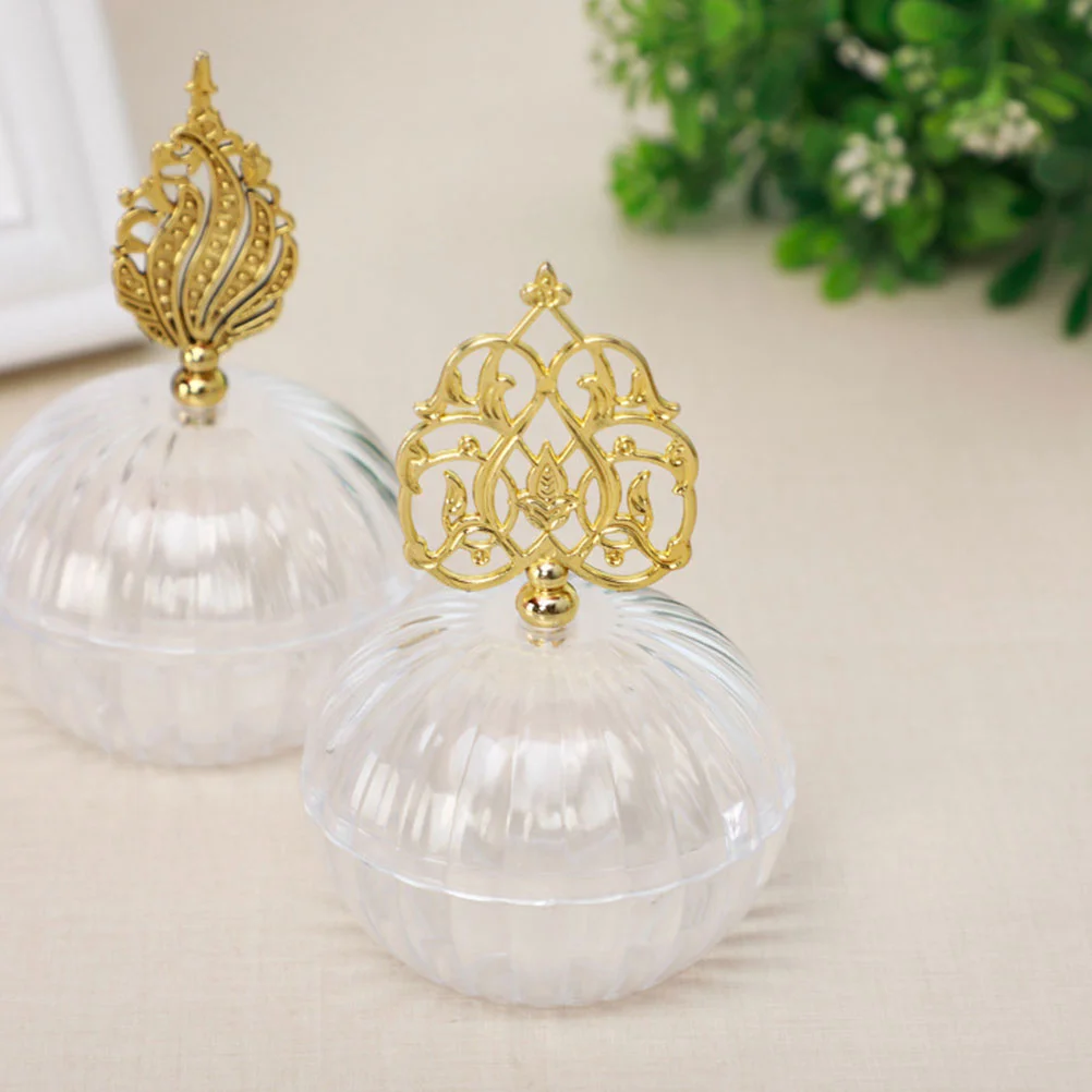 

Candy Storage Box Wedding Candy Wrapping Box Transparent Candy Holder Christmas Decoration Mariage