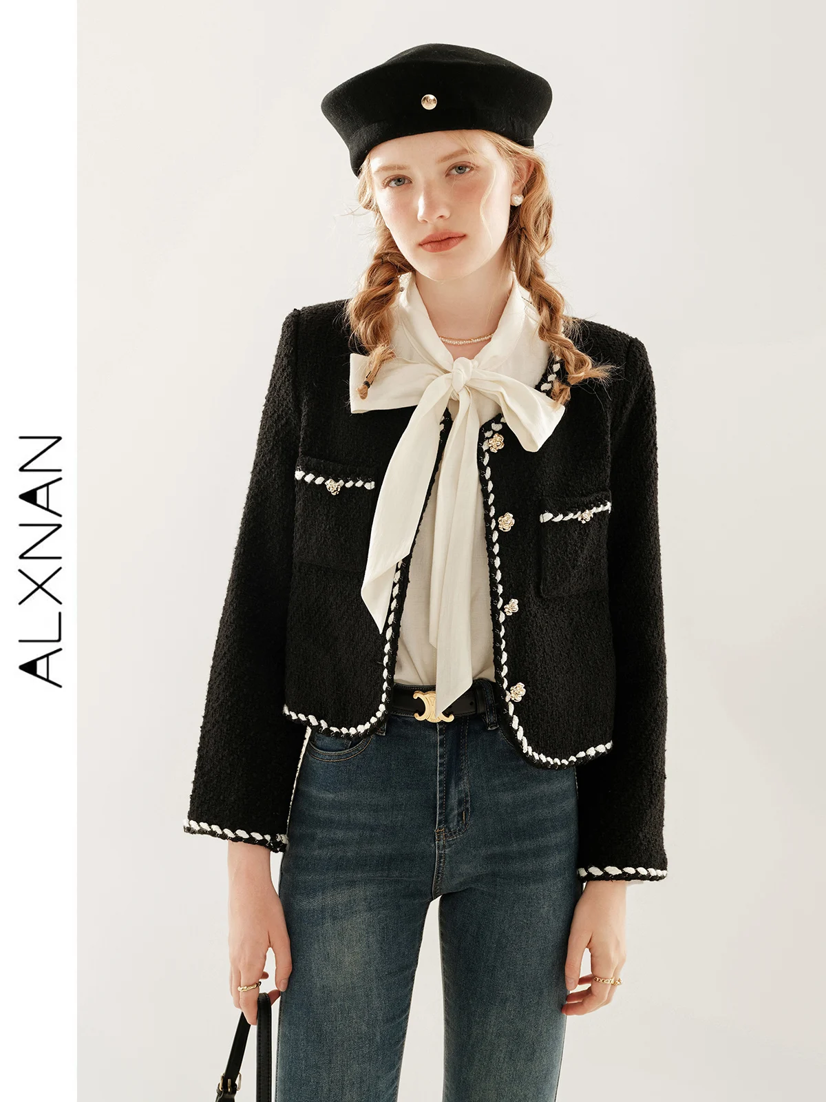 Рисунок 5 - Женская твидовая куртка ALXNAN