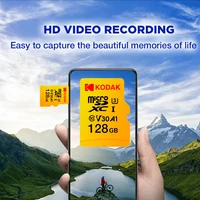 3Pcs KODAK Original U3 Micro Sd Card 128GB 256GB High Speed Microsd Memory Card HK HD Video TF card for Phone&Cameras - Image 2