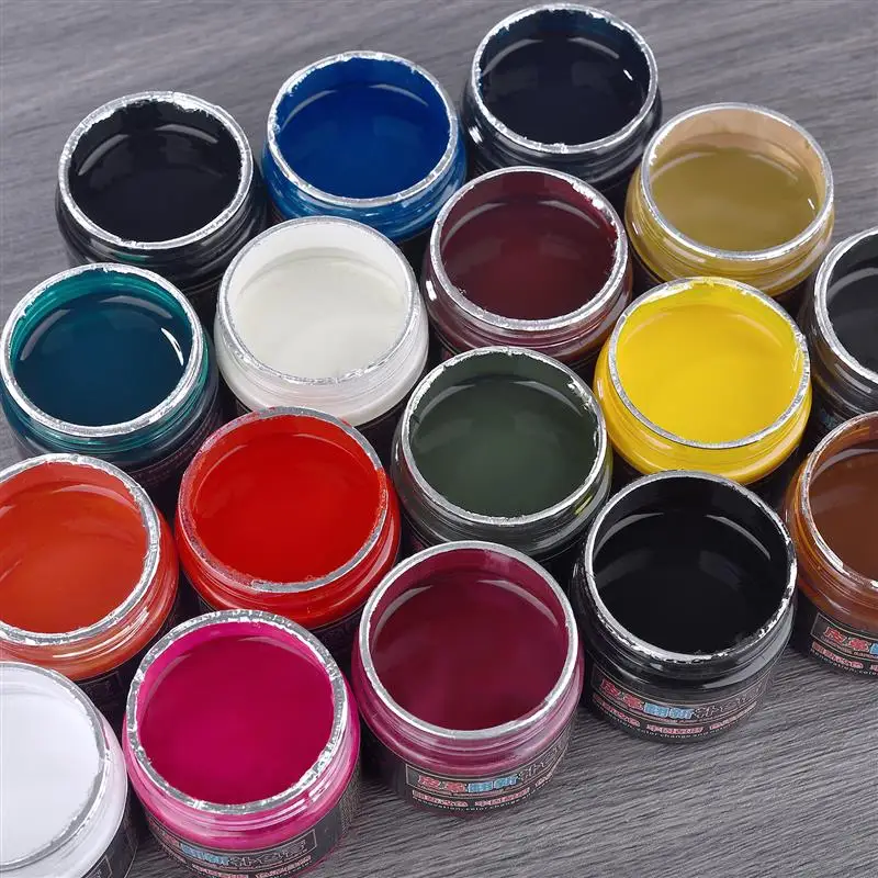 50g/Bottle Leather Dye Vegetable Tanned Leather Pigment Coloring DIY Leather Crafts Used For Vegetable Tanning Material
