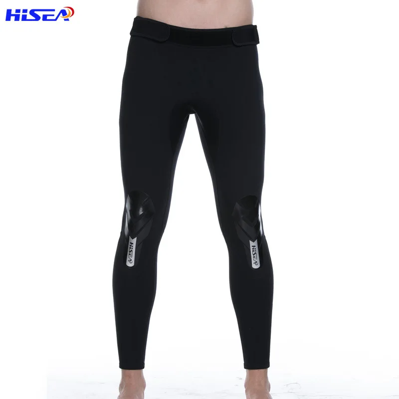Hisea 2.5mm Neoprene Diving Jacket 2mm Pants Trousers Wetsuit Wind Surfing Shark Skin Fishing Snorkeling Elastic Warm Pants