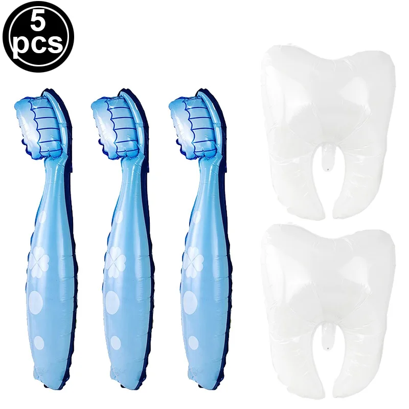 Dental Health Protection Themed Party Decor Foil Balloons