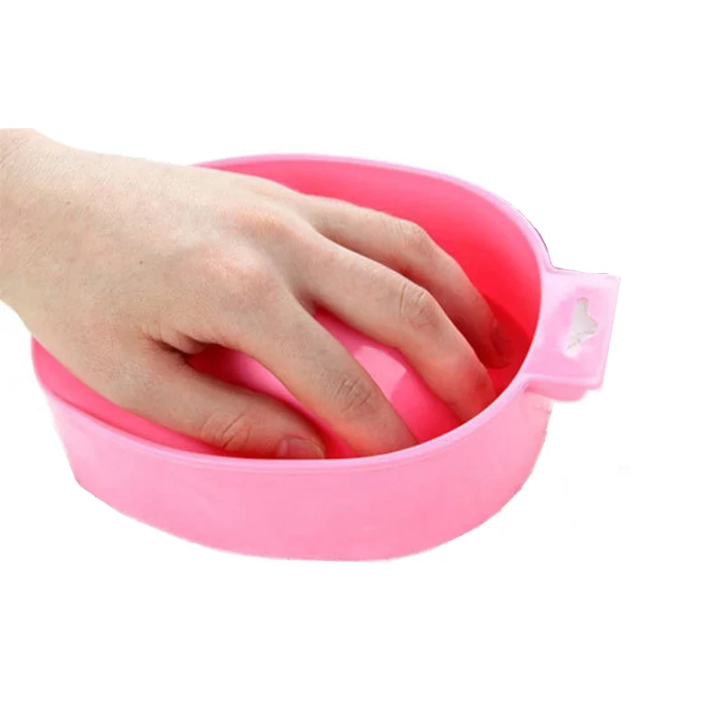 Description Picture 6 of item1pcs Nail Art Hand Wash Remover Soak Bowl DIY Salon Nail Spa Bath Treatment Manicure Tools