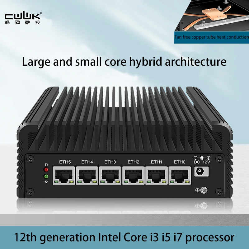 The 12th Generation U Series Small And Large Core Mixed Architecture Mini Host