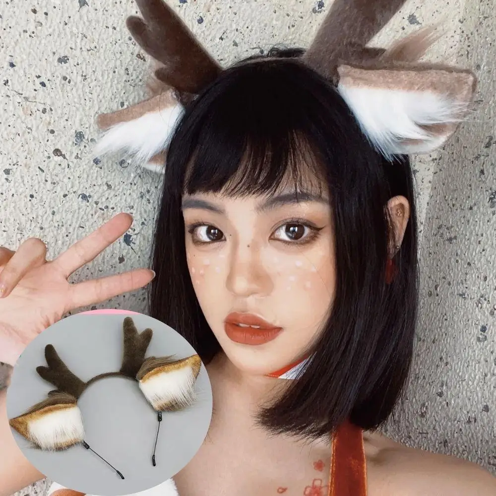 thumbnail image 2 of Kichvoe 2pcs Ears Headbands For Makeup Cosplay And Party Cute 2 of 9