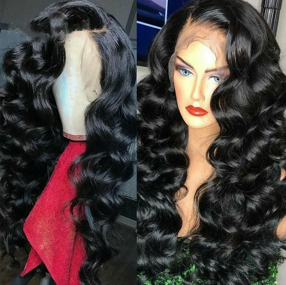 Women's Long Curly Black Rose Network African Wig Cross-Border European And American Stock Clothing
