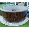 Custom Round Outdoor Pool Massage Hot Tubs And Spas Pool 2-4 Person Water Sports Outdoor Spa Hot Tub Pool Pvc Inflatable Spa Tub 3