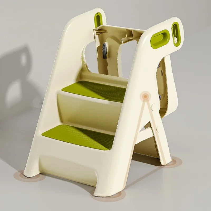 Toilet Ladder Children Toilet Seat, Folding Learning Tower Stepped Baby Potty Seat, Child Foot Stool Potty Training Seat