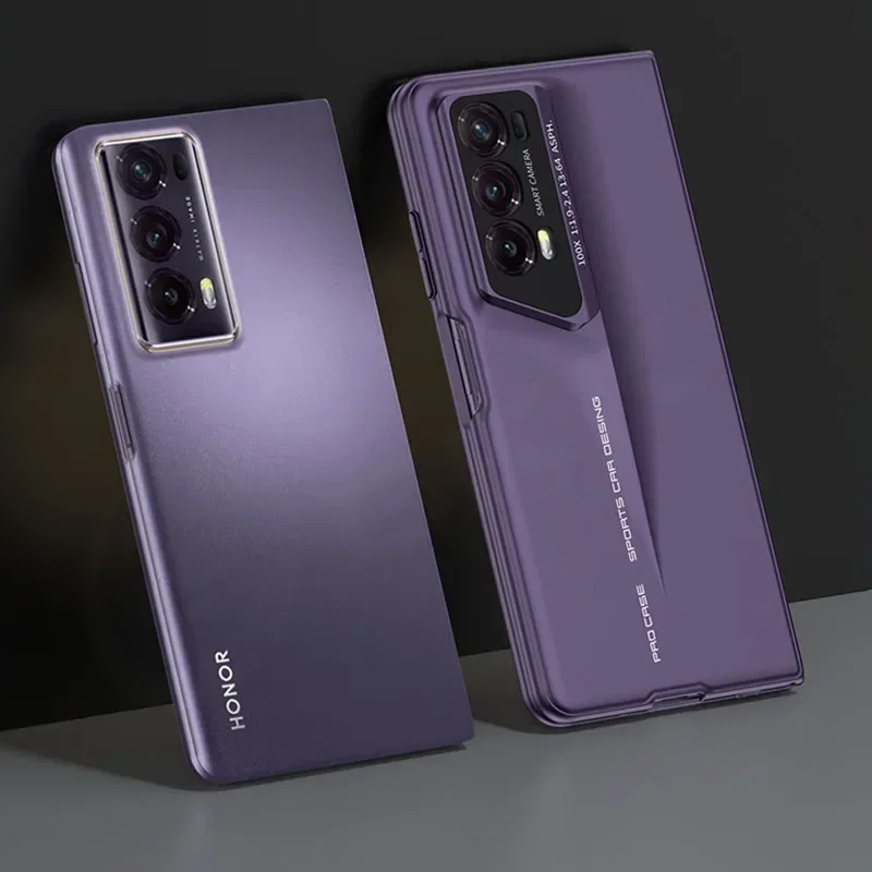 Style Shockproof Case with Screen Glass Protector - Matte Hard Cover
