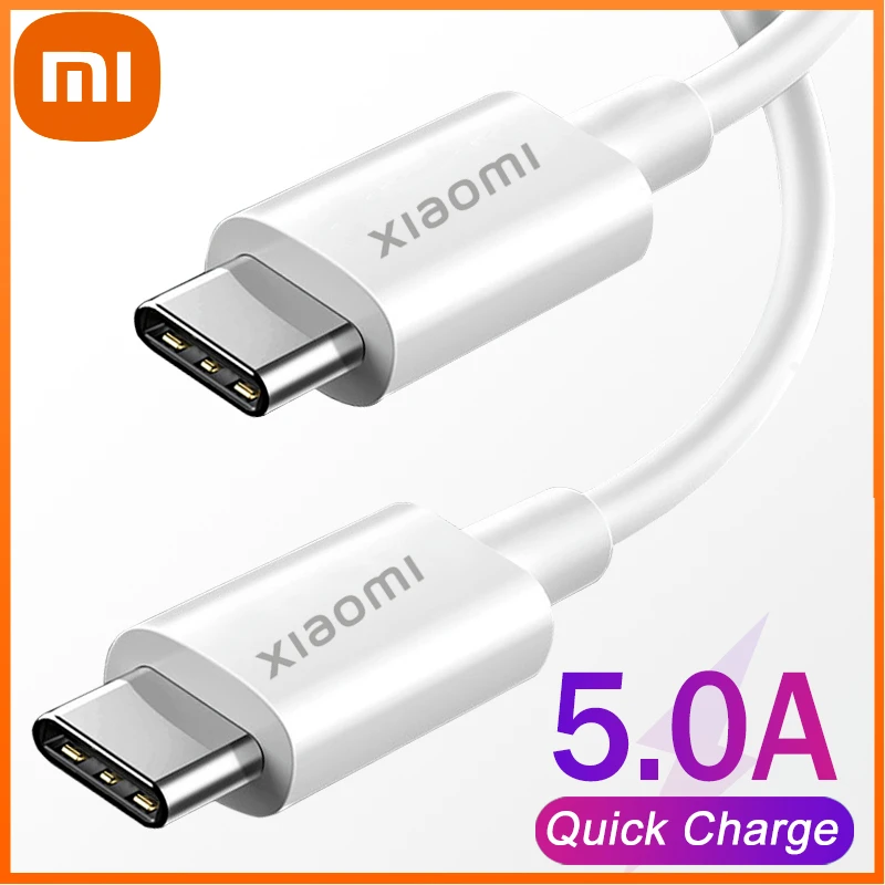 Tanie Xiaomi USB typ C na typ C PD 20W szybki kabel ładujący
