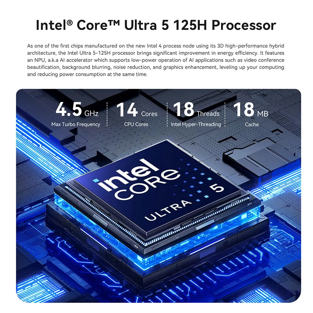 Beelink-Mini PC sei14 intel Core Ultra 5,デスクトップ 
