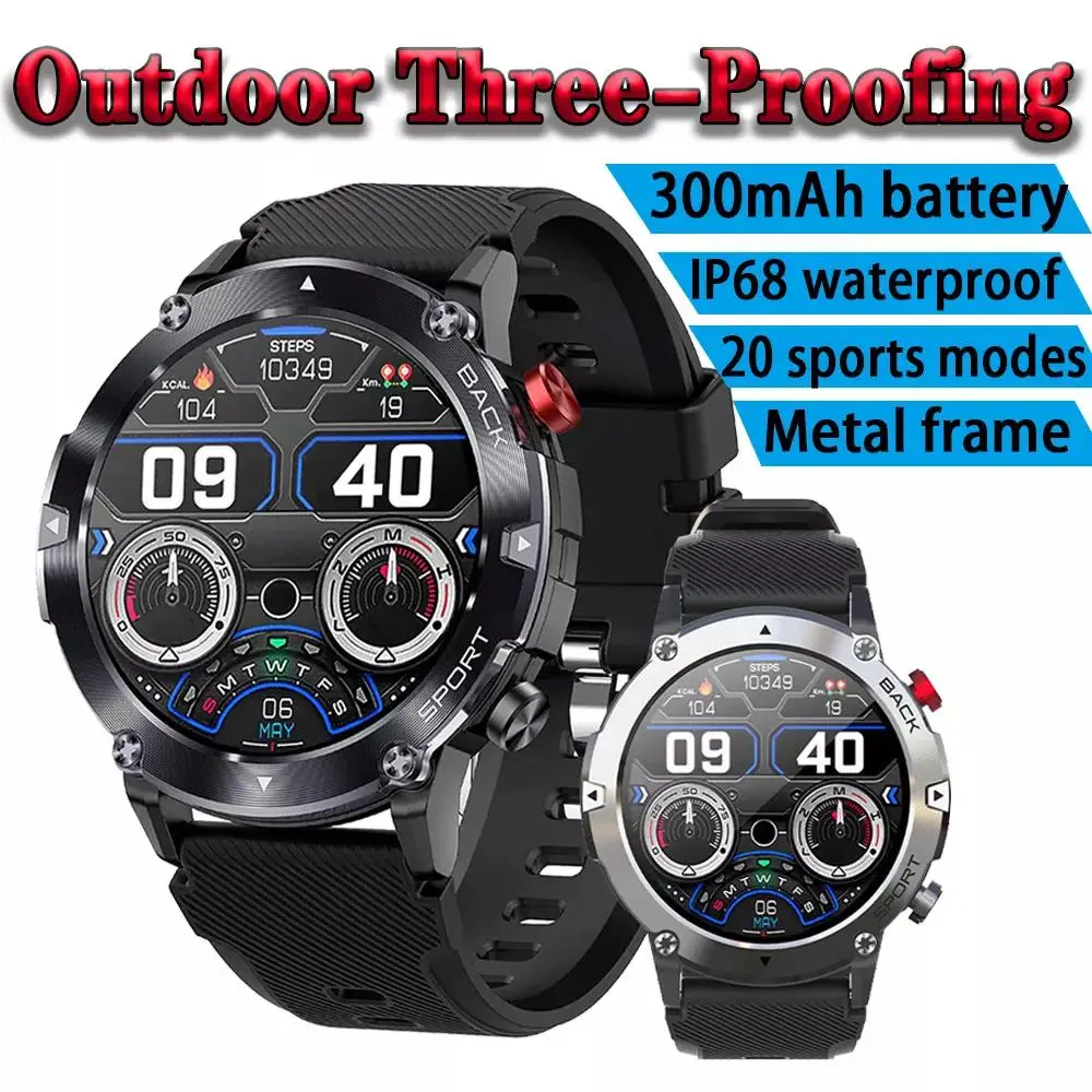 

C21 Smart Watch Men Bluetooth Call Smartwatch Men Multi Sport Mode Heart Rate IP67 Waterproof Sports Touch Screen Watches