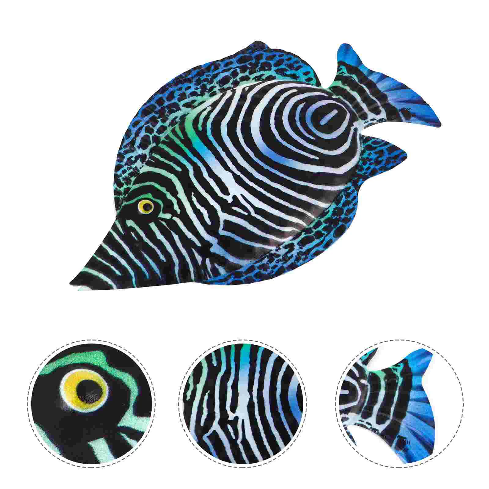 

Wrought Iron Fish Wall Hanging Home Decor Outdoor Decorations Decorative Metal Indoor