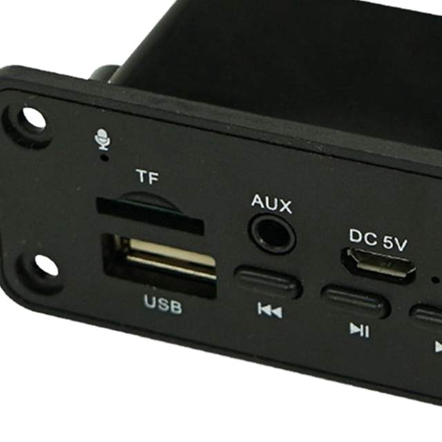 Portable Bluetooth 5.0 MP3 Player Decoding Board Control Player for Laptop