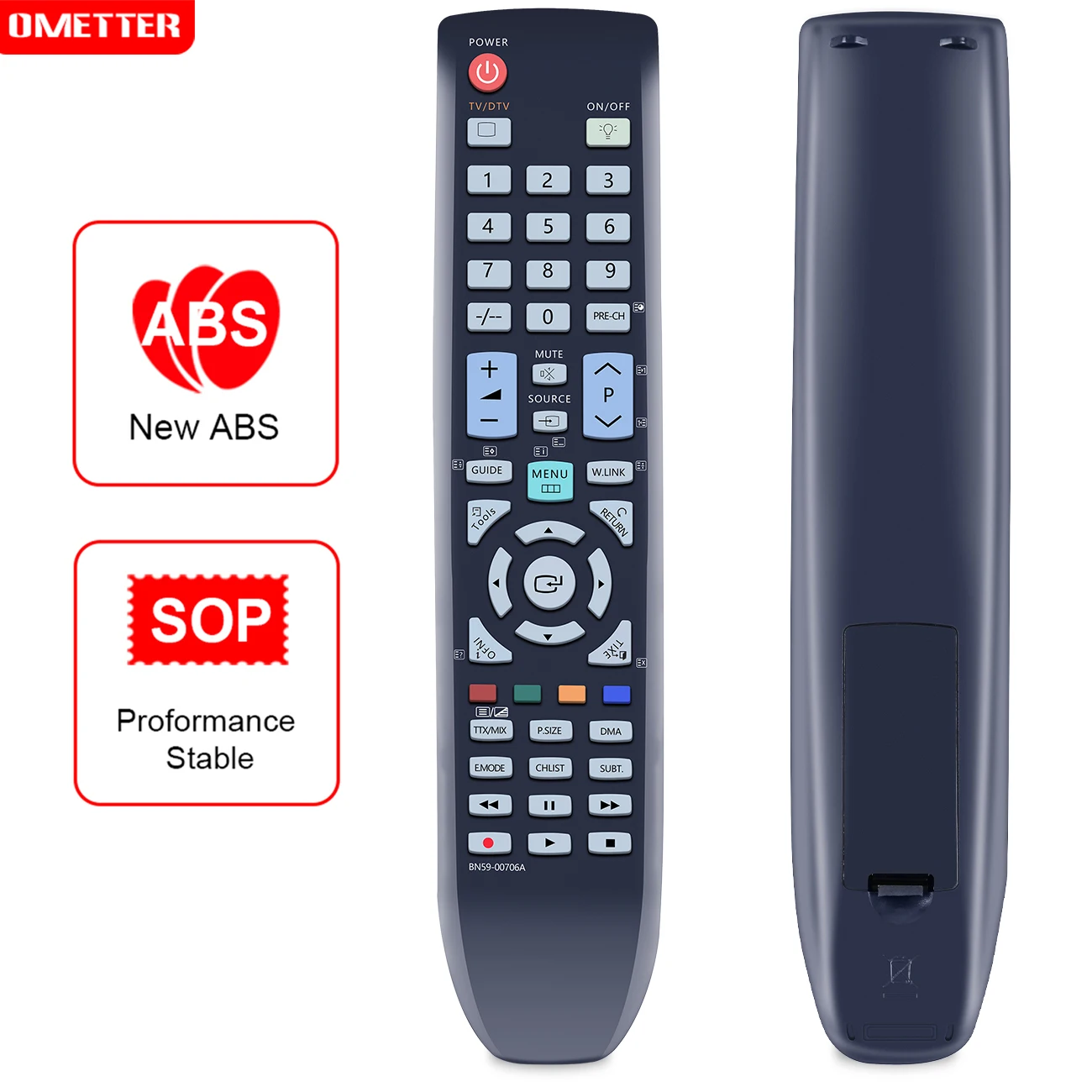 Telecomando Originale Per Samsung Bn59-00706A Tv-Fernbedienung Le32A656 Le37A696 Le40A615 Muslimate