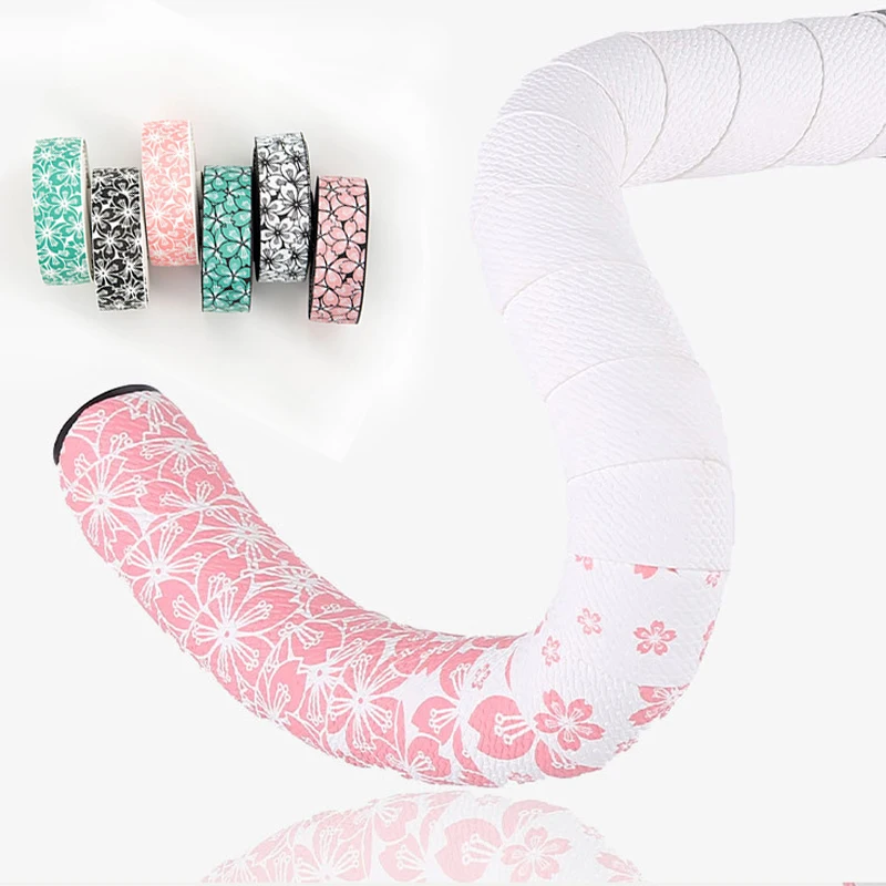 Road Bicycle Tape PU EVA Bike Handlebar Tape Professional Speed Cycling Bike Belts Non-slip Drop Bar Strap Bent Handlebar Tapes