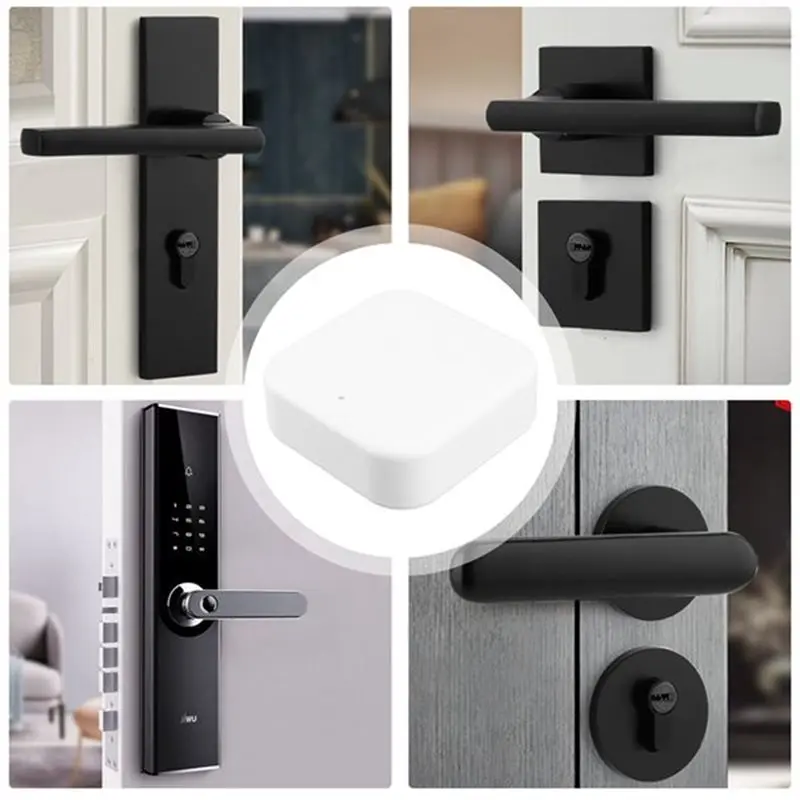 B67C Ttlock APP G2 블루투스-와이파이 변환기, 스마트 전자 도어록 홈 브리지 게이트웨이 장치 미국 전원 플러그 미국 플러그