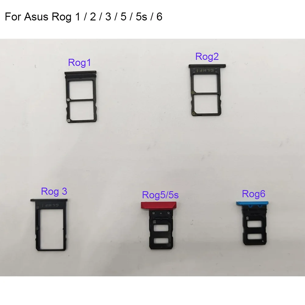 Per Asus Rog Phone 6 Testato Buon Slot Per Schede Vassoio Porta Sim Card Per Asus Rog 1 2 3 Rog 5 5S Sostituzione Porta Sim Card