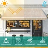 Retractable Awning 13 x 8 ft Sun Shade Shelter Cover,Outdoor Patio Awnings for Shop 5