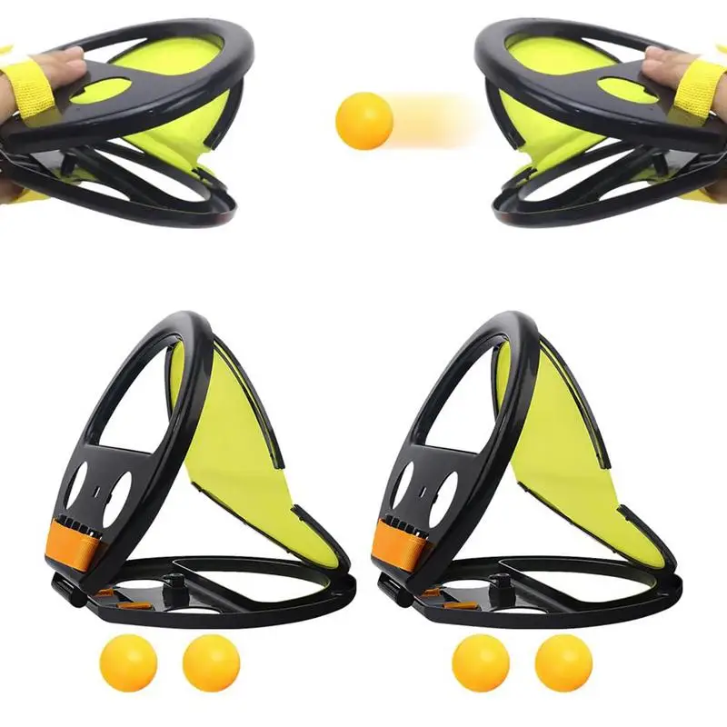 Toss And Catch Ball Game Toss And Catch Throwing Ball Beach Kit Comfortable Grip Throwing Game Toy For Birthday Party Outdoor 2