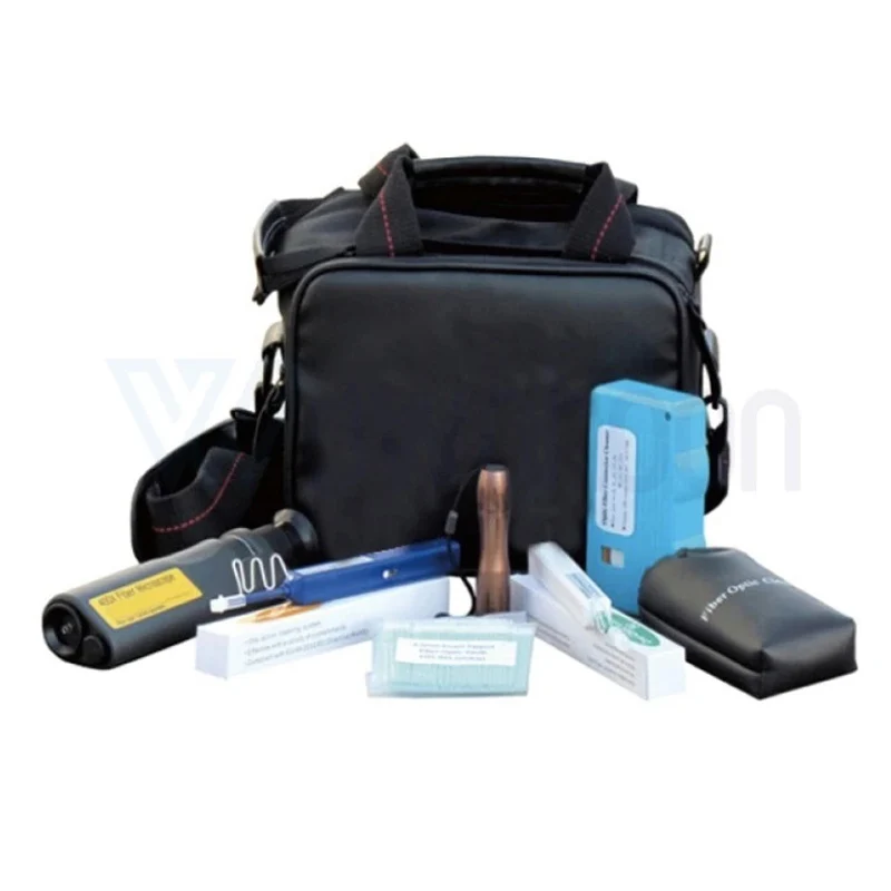 Cassetta Degli Attrezzi Per La Pulizia Dei Cavi In Fibra Ottica, Op-Gj5002A, Attrezzatura In Fibra Ottica Ftth, Personalizzata, 8 Pezzi Per Set