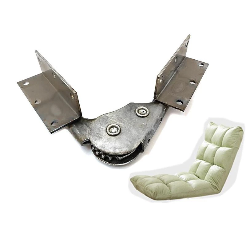 Furniture Ratchet Sofa Hinges 180 Degree Sofa Folding Hinge 2pcs